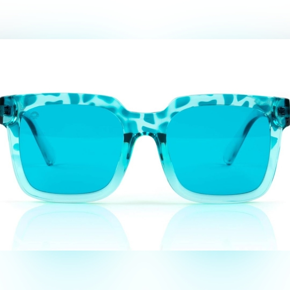 RainbowOPTX Unit Mood Boosting Color Sunglasses For Men & Women, Full UV400